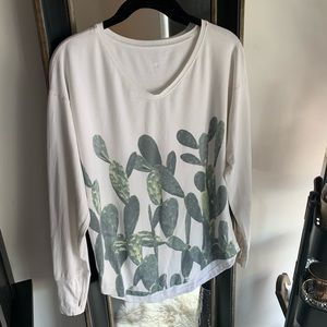Lululemon Weekend Long Sleeve in Cactus Print